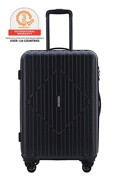 American Tourister Skytrac DW V2 Spinner Suitcase 68/25 Black - 3 Years Global