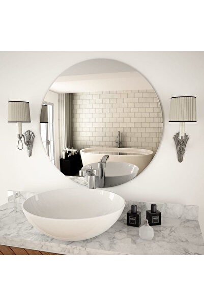 Concept Καθρέφτης τοίχου, 70 cm, γυάλινος, στρογγυλός