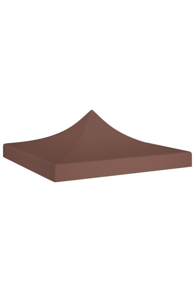 Concept Acoperiș pentru cort de petrecere, maro, 3 x 3 m, 270 g/m²