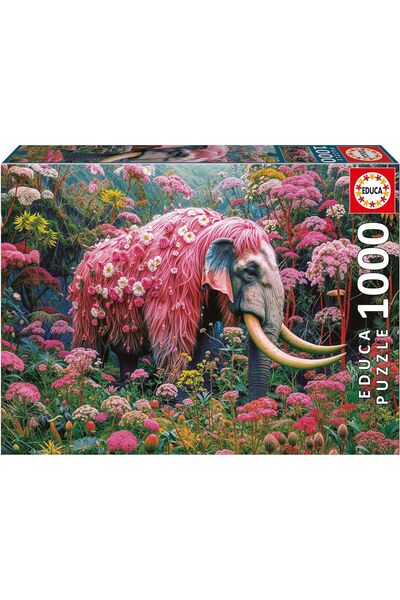 Educa Puzzle لغز الفيل المزهر من إيدوكا - 1000 قطعة - 20229 - الفيل المزهر