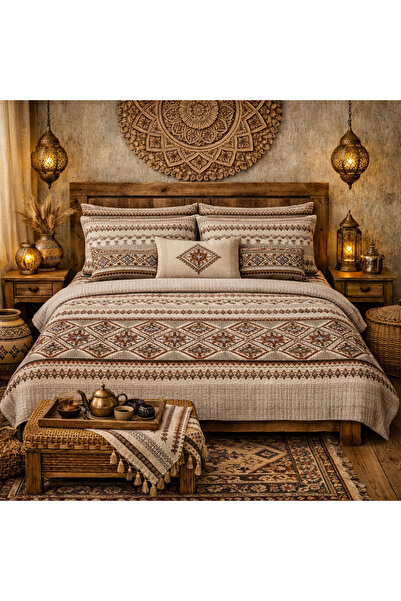 Ceyizza Fulya pentru două persoane țesătură pichet Acoperire