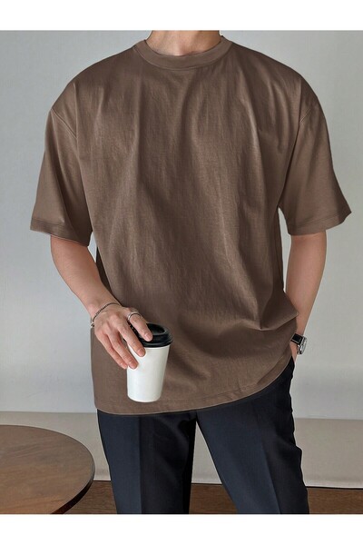 Gollinger Men's Plus Size Relaxed Fit T-Shirt - Crew Neck T-Shirt