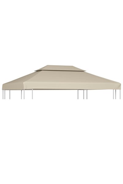 Concept Copertină de rezervă acoperiș pavilion, bej, 3x4 m, 310 g/m²