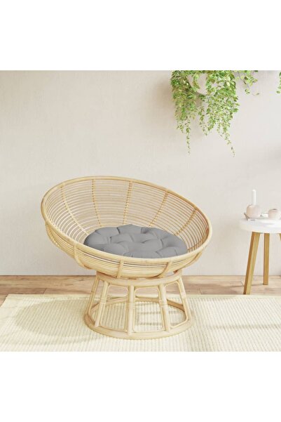 Concept Pernă rotundă gri, Ø 60 x11 cm, țesătură Oxford