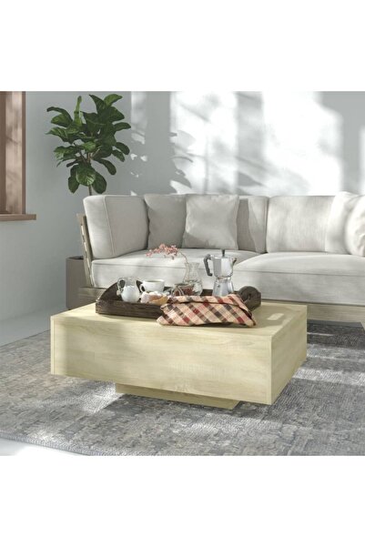 Concept Τραπεζάκι σαλονιού, δρυς sonoma, 85x55x31 cm, μοριοσανίδα