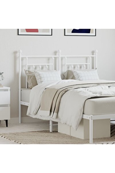 Concept Μεταλλικό κεφαλάρι, λευκό, 120 εκ.