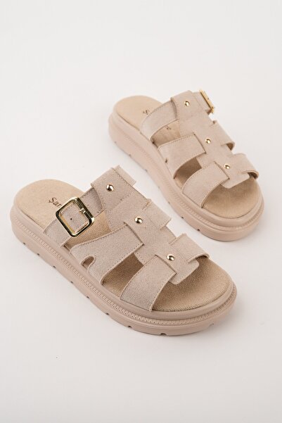 BAHRİNA Female Gladiator Slipper