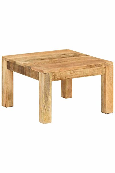 Concept Τραπεζάκι σαλονιού, 55x55x35 εκ., από μασίφ ξύλο μάνγκο