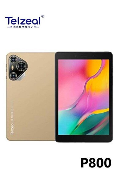 TELZEAL P800 Tablet 8-Inch Android 12, Dual SIM, 6GB RAM 256GB ROM, 5G WiFi, ...