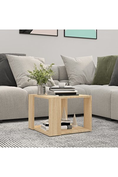 Concept Masă de cafea, stejar Sonoma, 40x40x30 cm, lemn compozit