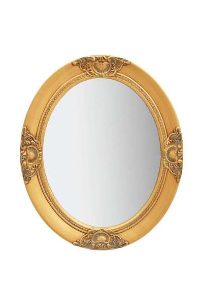Concept Μπαρόκ καθρέφτης τοίχου, χρυσός, 50 x 60 εκ.