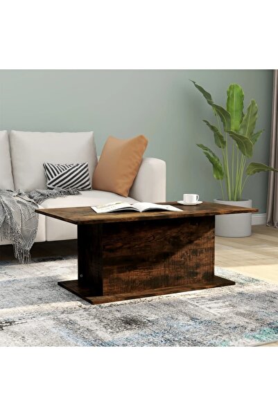 Concept Τραπεζάκι σαλονιού, καπνιστή δρυς, 102x55,5x40 εκ., μοριοσανίδα