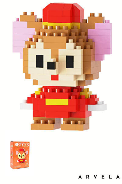 Arvela Timothy Bricks Karakter Figürü – Mini Blok Oyuncak