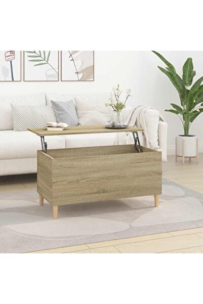 Concept Masă de cafea, stejar Sonoma, 90x44,5x45 cm, lemn compozit