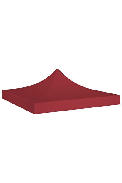 Concept Acoperiș pentru cort de petrecere, vișiniu, 3x3 m, 270 g/m²