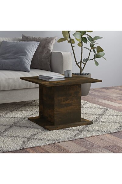 Concept Τραπεζάκι σαλονιού, καπνιστή δρυς, 55,5x55,5x40 εκ., μοριοσανίδα