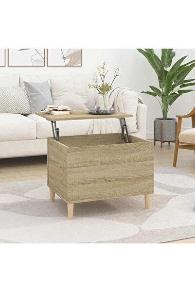 Concept Masă de cafea, stejar Sonoma, 60x44,5x45 cm, lemn prelucrat