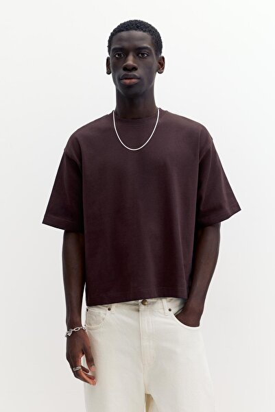 Pull & Bear Kısa kollu crop tişört