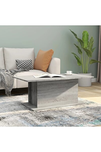 Concept Τραπεζάκι σαλονιού, γκρι sonoma, 102x55,5x40 εκ., μοριοσανίδα