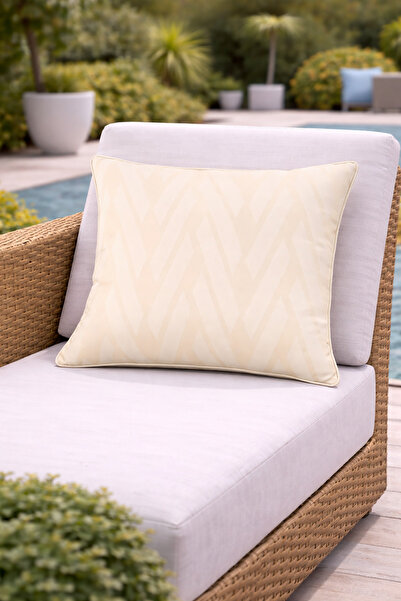 QUBA DECO Outdoor Decorative Waterproof Fade-Resistant Cushion Cover Garden B...