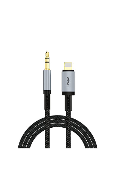 WIWU محول الصوت Wi-C048T Legend (طول 1.5 متر) من USB-C/Lightning إلى 3.5 ملم ...