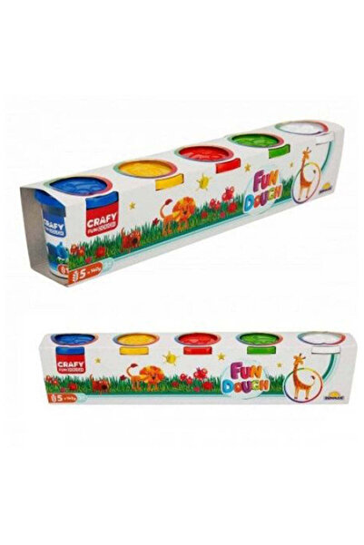 Crafy Dough Set pasta de modelat 5 culori 5 x 140g