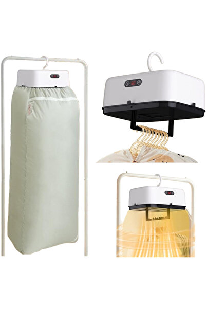 Sumkyle مجفف ملابس محمول صغير مدمج للأشخاص في الشقق، مجفف كهربائي قابل للطي