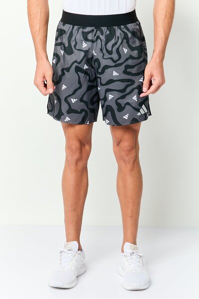 adidas شورت رياضي رجالي للجري بمقاس 7 بوصات، متعدد الألوان