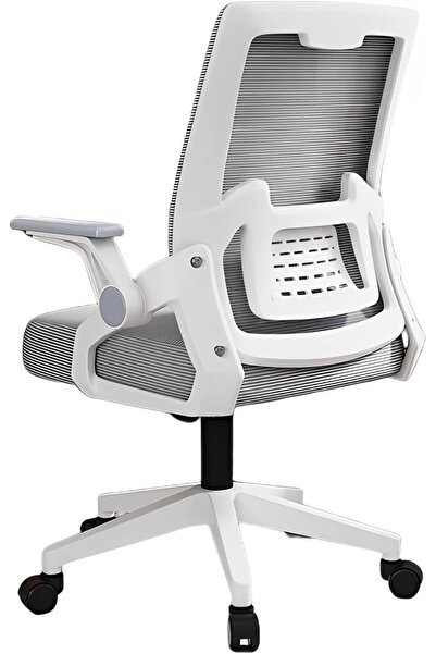 Arabest Office Chair,Flip Up Armrests with Lumbar Support Adjustable Height C...