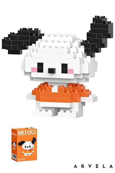 Arvela Pochacco Bricks Karakter Figürü – Mini Blok Oyuncak