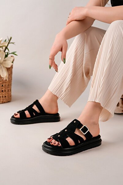 BAHRİNA Female Gladiator Slipper