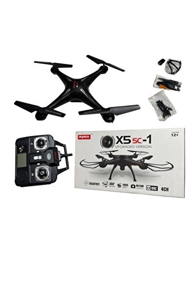 ADIRI SHOP Syma X5SC-1 drone with HD camera, 2.4GHz remote control, 6-axis st...