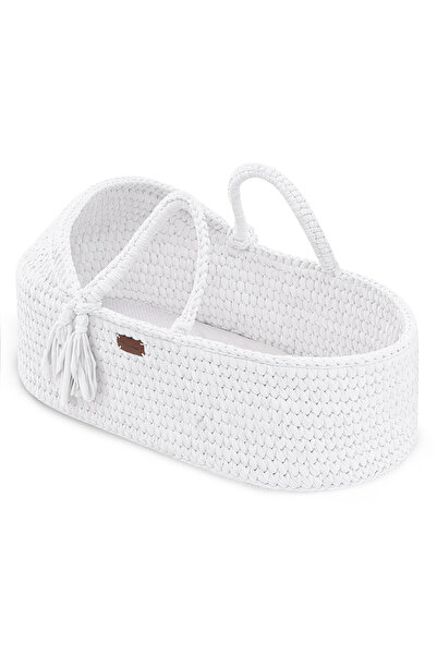 TEKNUM Moses Rope Basket - White