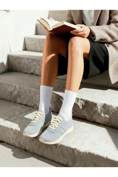 Tellus Women's Genuine Leather Perforated Summer Sneakers, Trendy & Comfort, ...