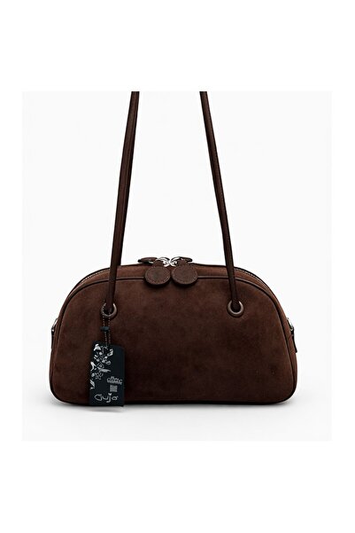 Guja C1043 Suede Shoulder Bag Stylish and Fashionable Bag 30X18X9 cm