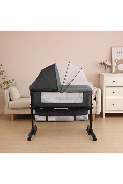 Arabest Baby cradle, standalone bedside cradle, foldable portable baby cradle...