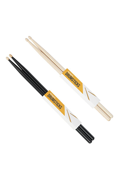 Wagon Барабанні палички Hickory 5A, 2 кольори (пара)