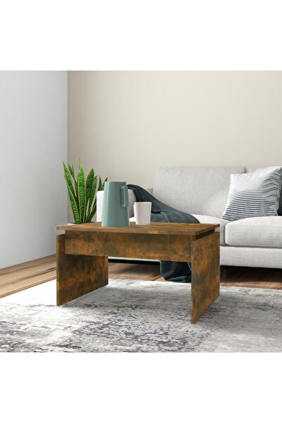 Concept Τραπεζάκι σαλονιού, καπνιστή δρυς, 68x50x38 εκ., επεξεργασμένο ξύλο