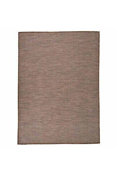 Concept Covor de exterior, maro, 200x280 cm, țesătură plată