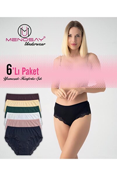MENOSAY 6'lı paket külot