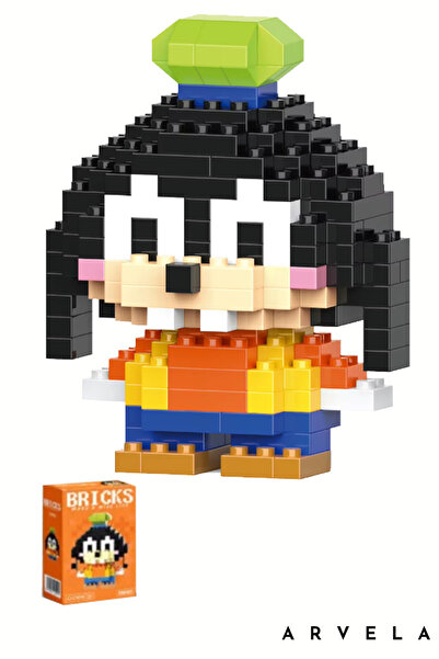 Arvela Goofy Bricks Karakter Figürü – Mini Blok Oyuncak