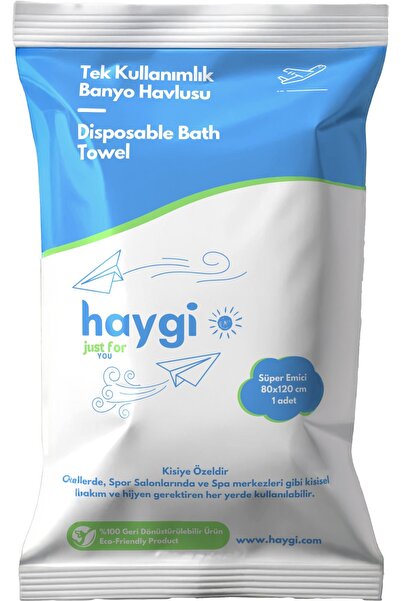 haygi Tek Kullanımlık Banyo Havlusu