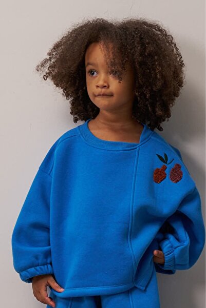 Oh La La Koala For Little Ones Hanorac pentru copii cu broderie pe umăr, alba...