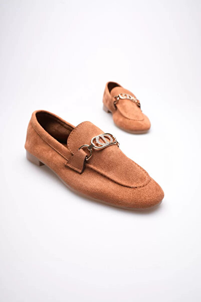 Belinora Pantofi casual de damă din piele intoarsa maro TR27MS01C