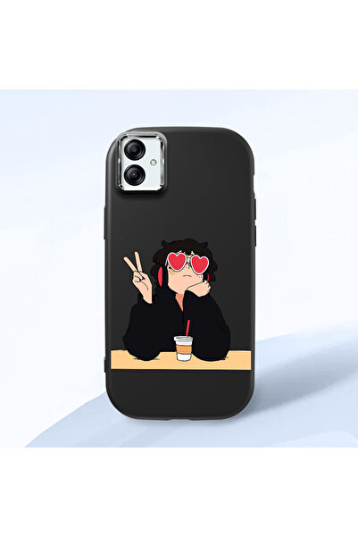 Hontinga حافظة هاتف سامسونج جالاكسي A04e متوافقة مع الكاميرا، حافظة هاتف من ا...