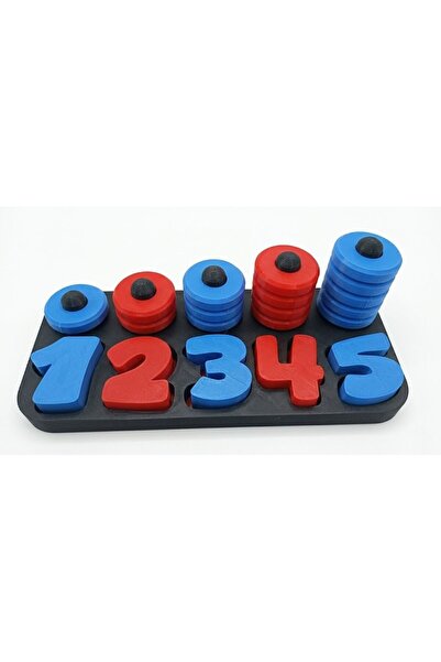 ARCANIUM Educational Number Counting Set -Number Matching Colorful Numbers an...
