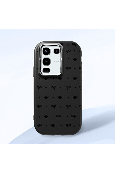 Hontinga حافظة هاتف من السيليكون الناعم باللون الأسود متوافقة مع كاميرا Infin...