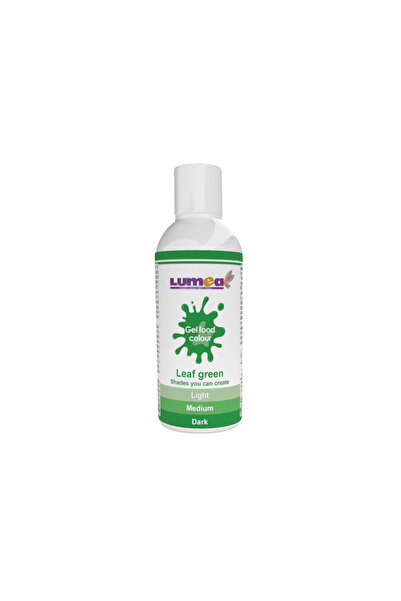 Lumea Colorant alimentar gel Verde Frunza, 200g -