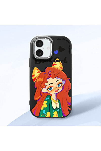 Hontinga iPhone 17 Compatible Camera Protected Black Soft Silicone Phone Case...