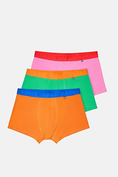 Happy Socks - Men's Multi-Colored 3-Piece Boxer Set